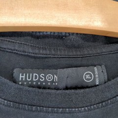 Hudson Outerwear Mens Snake Drip T-Shirt Black XL Short Sleeve Rhinestone Cotton