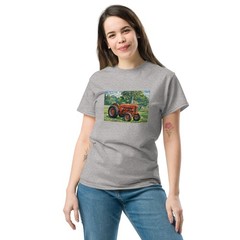 T Shirt Unisex classic tee Blue Tan White Gray S-M-L-XL-XXL