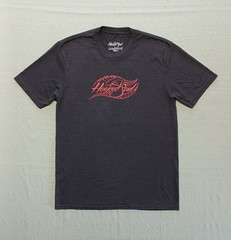Hooked Soul Fishing Brand T-Shirt Dark Gray Hammerhead Shark Graphic Size Small