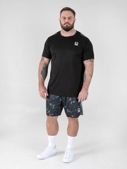 D555 Duke Big Mens Dry Wear T-Shirt Lightweight Reno Mesh Black 2XL-6XL (601921)