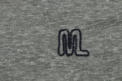 Marine Layer Shirt Mens Large Gray Raglan Athletic Tee Soft Re-Spun Logo Top