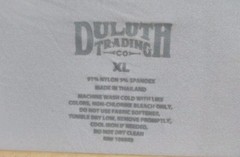 Duluth Trading Men’s XL Armachillo Cooling V Neck Undershirt, White, #76724