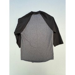 Jiu Jitsu Discipline Honor Respect MMA Graphic Raglan Baseball Tee Gray Black