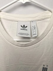 Adidas Orignals T-Shirt Mens S White Regular Fit Short Sleeve Crew Neck Pullover