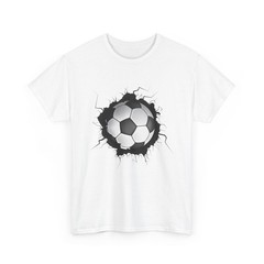 Soccer Ball T-Shirt, Sports Soccer Lovers Women Men Shirt