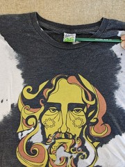 Vintage Teenage Millionaire Jesus Peace Sz XL Extreme Burnout See through Tshirt