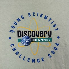 Vintage Discovery Channel Young Scientist Challenge T Shirt Adult Large 2004 Y2K