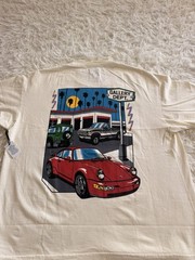Gallery Dept Drive Thru Tee Mens Large Cream NWT Beverly Hills Streetwear