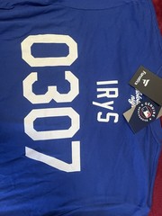 *New* Official LA Dodgers X Hololive Night T-Shirt -Size L-IRyS7/5/25