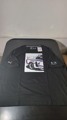 PUMA BMW MOTORSPORTS MMS STATEMENT GRAPHIC TEE M-SPORT BLACK T SHIRT SZ 2XL
