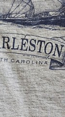 1990 Charleston South Carolina Cal-Cru Adult L Shirt Ship Vintage