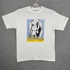 Vintage Roy Lichtenstein Guggenheim Museum Shirt Large Grrrrrrr Dog Pop Art 90s