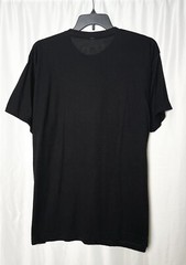 Tultex 241 Men’s Short Sleeve US Flag Graphic Print T-Shirt Color Black Size XXL