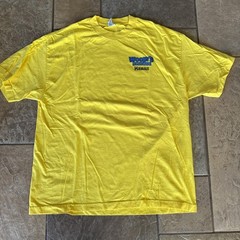 Woody’s Longboards Hawaii Shirt Adult XL Yellow Beach Tropical Outdoor Mens