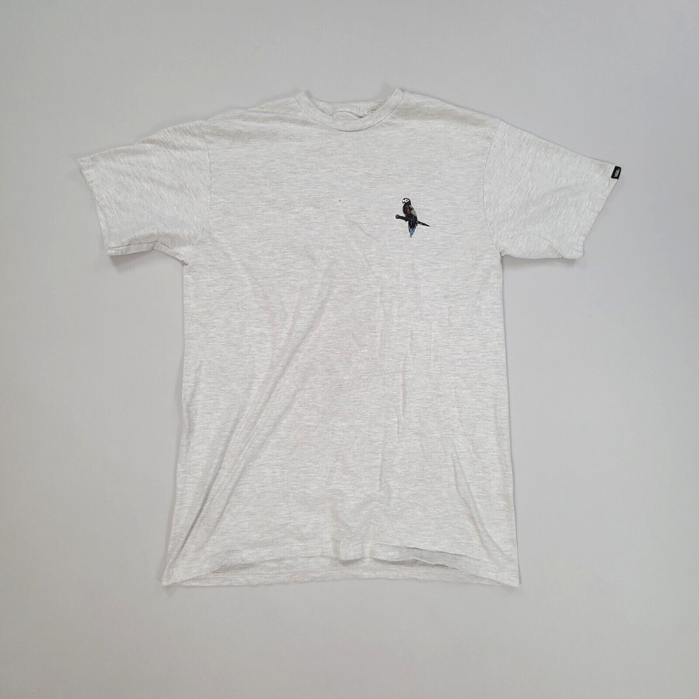 VANS Shirt Adult Medium Gray Casual Outdoors Comfort Off the Wall Mens