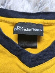 Men’s Vintage 90’s Y2K NO BOUNDARIES Alien / HeadBone Brand Short Sleeve SZ M