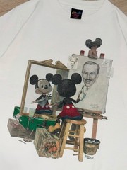 Vintage The Art Of Disney T-shirt 90s Rare Mickey Mouse