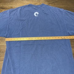 Vintage WRV T-Shirt Wave Riding Vehicles Surf Skate Blue Y2k Adult Size XL