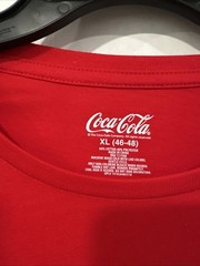 Coca Cola Santa Claus Graphic Tee Vintage Style, Red, XL NWT