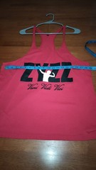 Zyzz Veni Vidi Vici stringer tank Top Extra Large Red