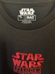 Star Wars Darth Maul Men’s M Black Crew Neck Short Sleeve Graphic Print T-Shirt