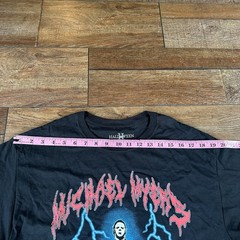 Halloween 2 II Michael Myers T-Shirt Size M Black Mad Engine Horror Movie Tee