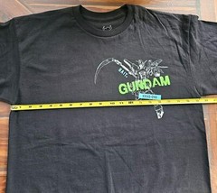 Bait x MARVEL Gundam Bandai T shirt Men’s SZ MEDIUM Black Double Sided
