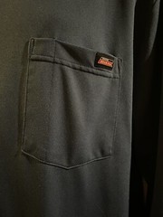 Men’s Long Sleeve Blue Dickies Performance Pullover Shirt Pocket Workwear 2 XL