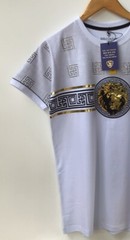 Men’s Beautiful Cotton Rhinestone T Shirt,Italian Style,Stretch S to 2XL….A12.
