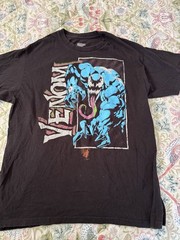 Marvel Tee Shirts. 2 Size M. 3 Size L All with Stain On Them See Photos