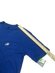 Johnnie O Tyler T Shirt Florida Gulf Coast Eagles Logo Pocket Blue Sz S NWT