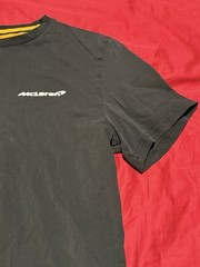 Official McLaren F1 Team Lando Norris #4 Graphic T-shirt Men’s Large Black
