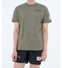 Korea Army ROKA Cooling T-Shirt Military Training Quick Dry Short Sleeve Tee
