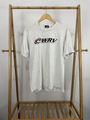 VTG WRV Wave Riding Vehicles Thrashed Distressed Worn Surfboard T-Shirt Sz L