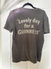 Vintage Guinness “Lovely day for a Guinness” Distressed T-Shirt