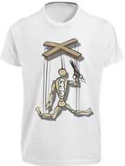 Cut The Strings Shirt Disobey Puppet Master Obey Tee Fight For Freedom Democracy