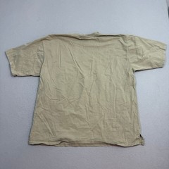 Vintage Aeropostale Surf Shirt Men’s Large Tan Green y2k Surfing Skate 2000s