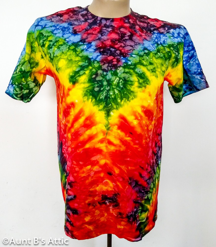 Tie Dye T-Shirt Unisex Colorful All Cotton T-Shirts Assorted Patterns