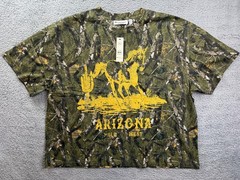 No Boundaries Shirt Mens 2XL Arizona Wild West Camo Graphic Tee T-Shirt Boxy