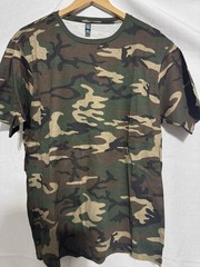 NWOT District Made Tshirt Camouflage Short Sleeve 100% Cotton Unisex Adult