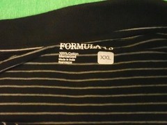 black formula 4.0 XXL shirt, READ