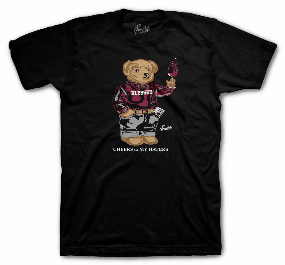 Shirt To Match Jordan 1 Bordeaux Retro 1 Shoes – Cheers Bear Tee