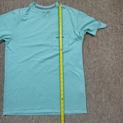 PATAGONIA Pocket Shirt Men S Blue Mountain Range Graphic Logo Outdoors Hiking