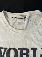 VERY RARE VINTAGE GLOBE VERSION WORLD GYM TSHIRT XL SHIRT EXTRA LARGE AUTHENTIC