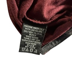 Architect Men’s Long Sleeve Burgundy Turtleneck Shirt Size Large