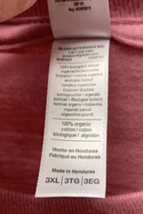 American Apparel Sustainable Collection 100% Organic Cotton T Shirt-3XL