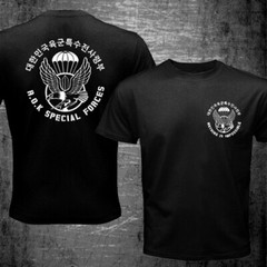 Republic of South Korea ROK Army Special Forces Warfare Command Military T-shirt