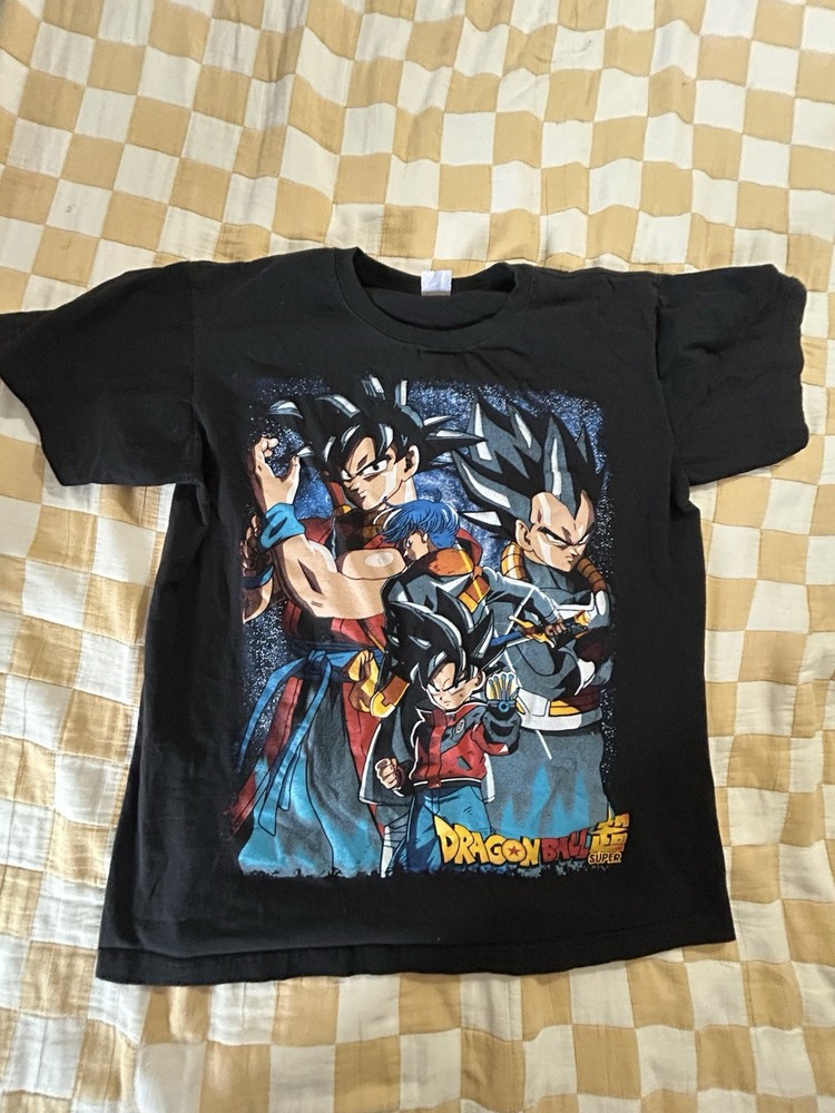 Animex Dragon Ball Super Goku Vegeta Graphic Print T-Shirt Black XL