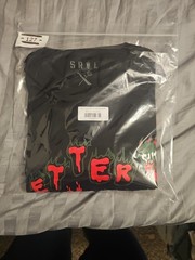 SRVL SURVIVAL MEN’S XL TEE “BETTER DAYS ” BLACK W/RED GRAPHIC VERY SOFT TEE 🔥