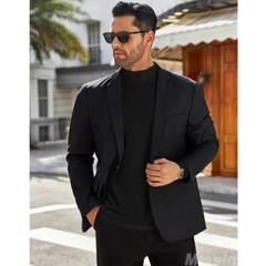 Men’s Mock Turtleneck T-Shirt Long Sleeve Warm Pullover Basic Undershirt Top